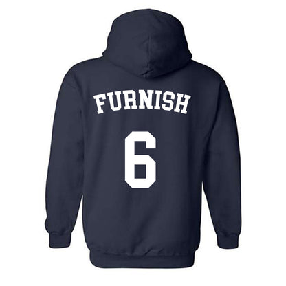 Oral Roberts - NCAA Men's Basketball : Cal Furnish - Classic Shersey Hooded Sweatshirt-1
