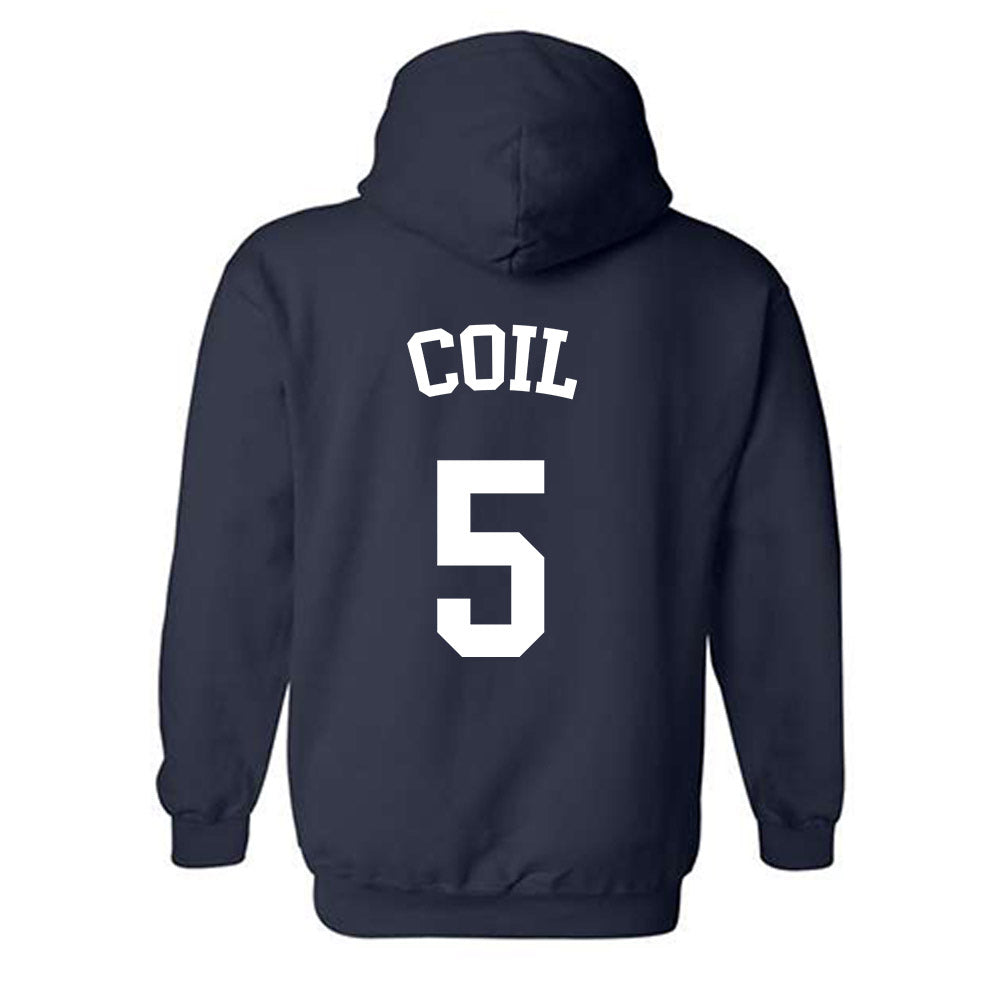 Oral Roberts - NCAA Baseball : Owen Coil - Classic Shersey Hooded Sweatshirt