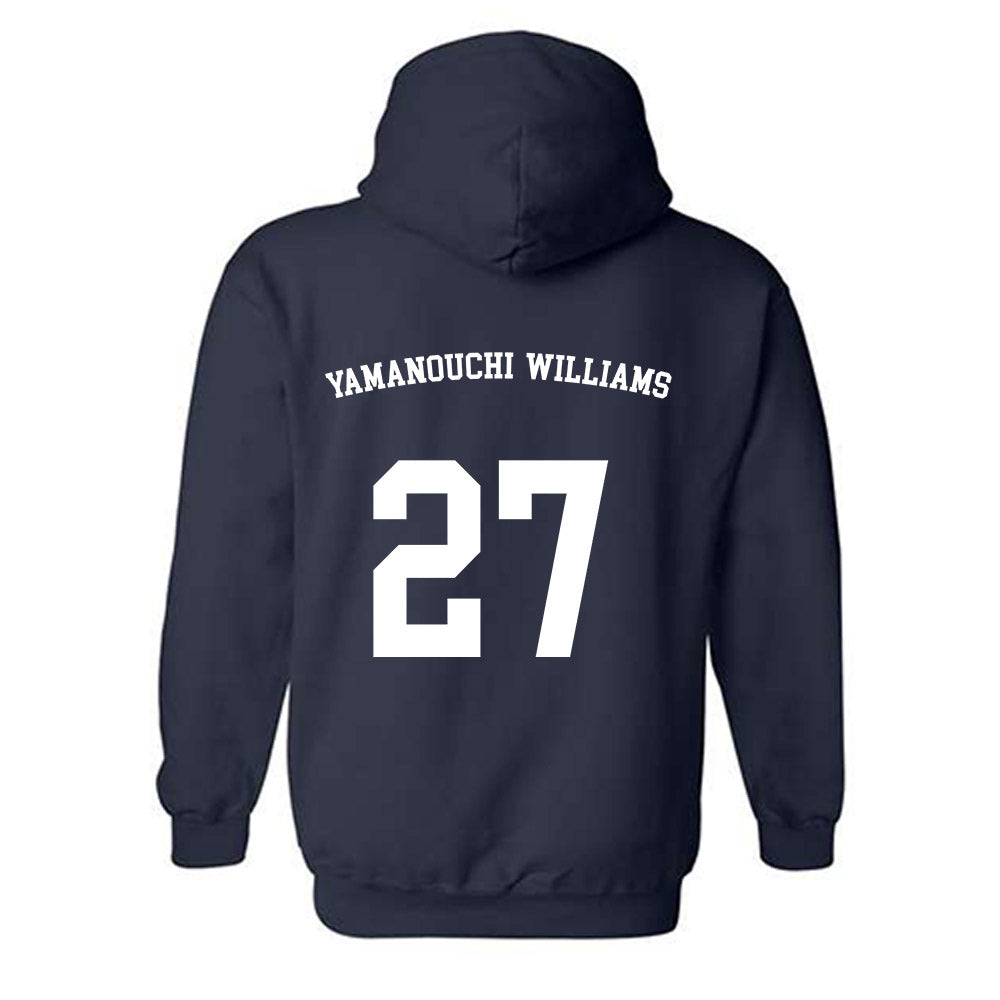 Oral Roberts - NCAA Men's Basketball : Yuto Yamanouchi-Williams - Classic Shersey Hooded Sweatshirt-1