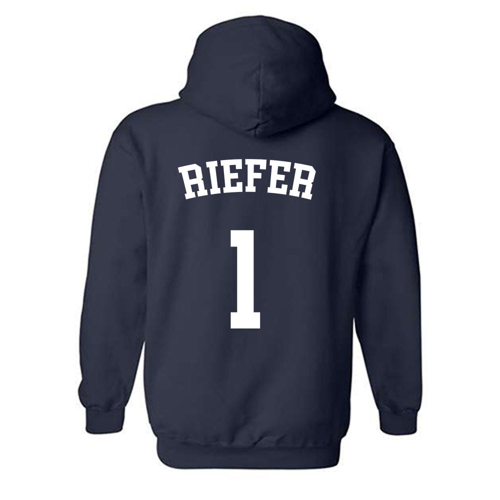 Oral Roberts - NCAA Women's Soccer : Alexa Riefer - Classic Shersey Hooded Sweatshirt-1