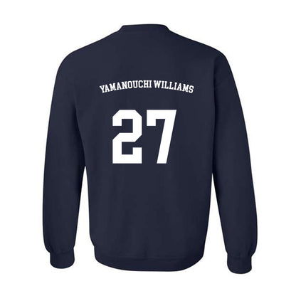 Oral Roberts - NCAA Men's Basketball : Yuto Yamanouchi williams - Classic Shersey Crewneck Sweatshirt-1