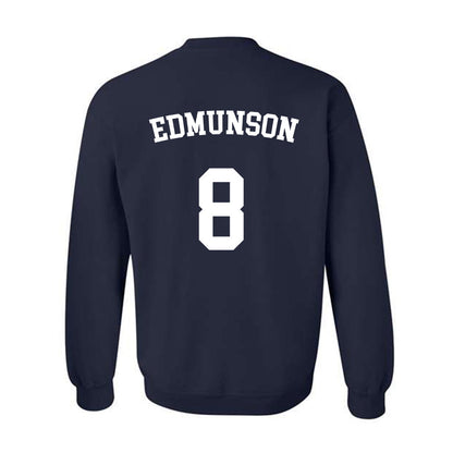 Oral Roberts - NCAA Baseball : Will Edmunson - Classic Shersey Crewneck Sweatshirt-1