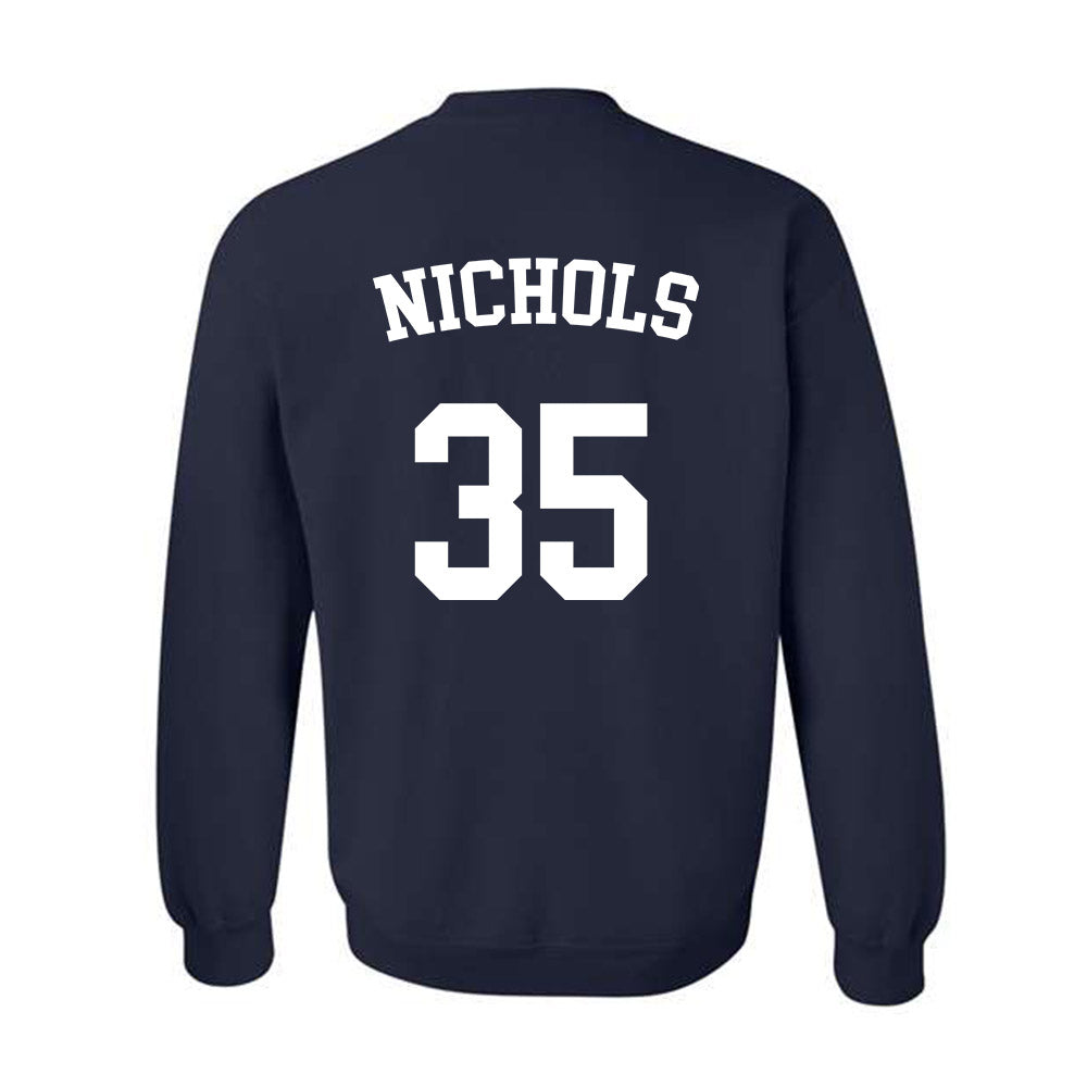 Oral Roberts - NCAA Baseball : Nate Nichols - Classic Shersey Crewneck Sweatshirt-1