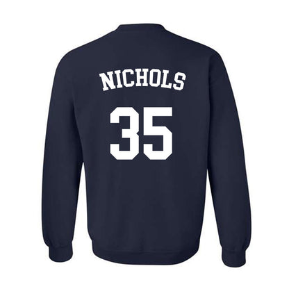 Oral Roberts - NCAA Baseball : Nate Nichols - Classic Shersey Crewneck Sweatshirt-1