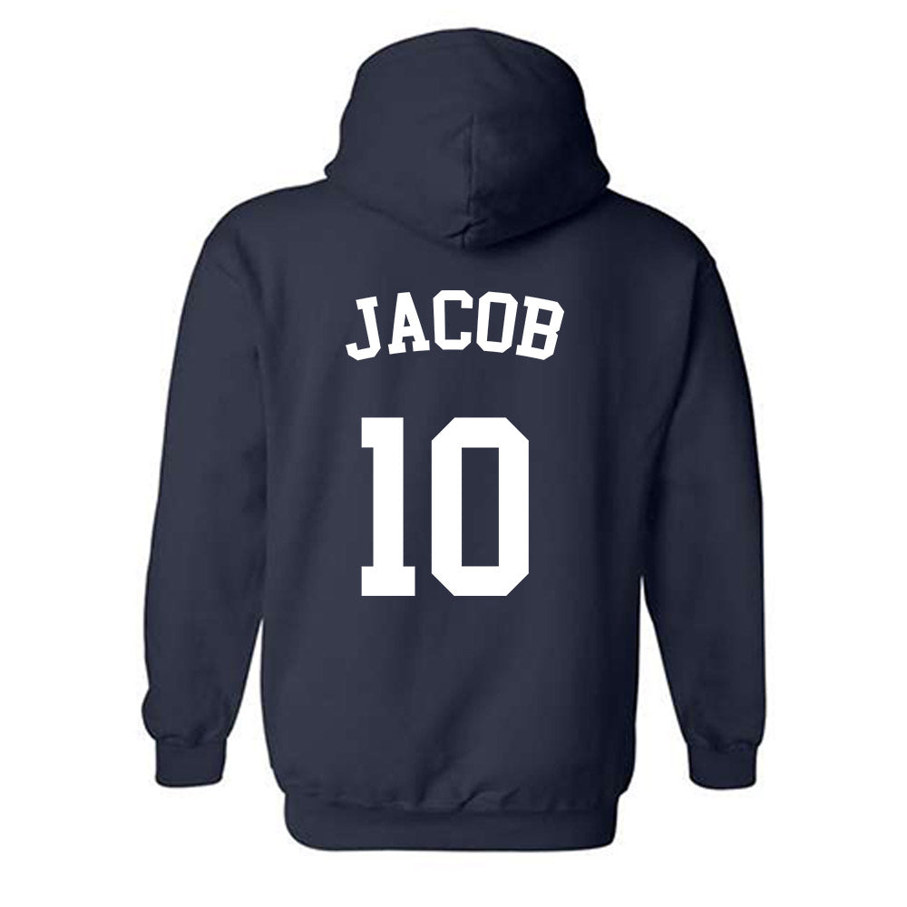 Oral Roberts - NCAA Men's Basketball : Aaron Jacob - Classic Shersey Hooded Sweatshirt-1