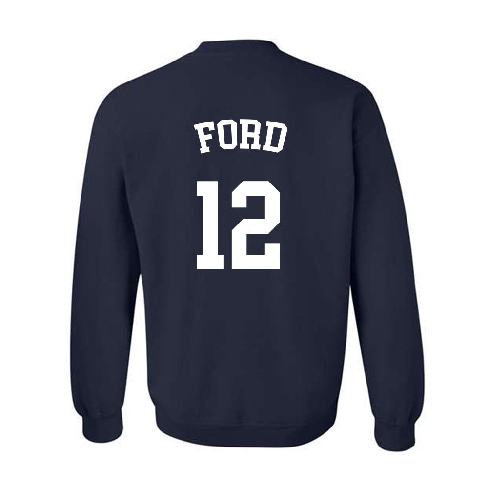 Oral Roberts - NCAA Men's Soccer : Zak Ford - Classic Shersey Crewneck Sweatshirt-1