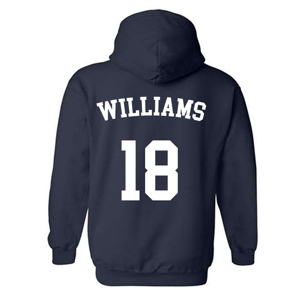 Oral Roberts - NCAA Baseball : Luke Williams - Classic Shersey Hooded Sweatshirt-1