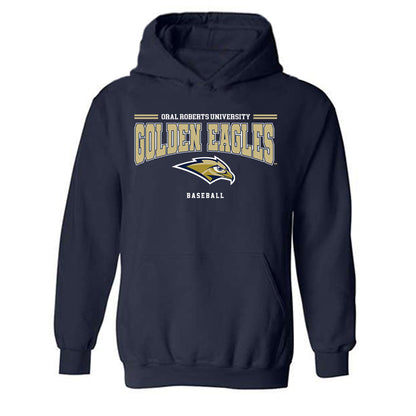 Oral Roberts - NCAA Baseball : Conner Johnson - Classic Shersey Hooded Sweatshirt