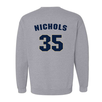 Oral Roberts - NCAA Baseball : Nate Nichols - Classic Shersey Crewneck Sweatshirt-1