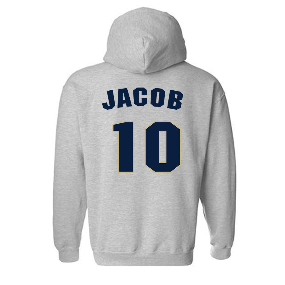 Oral Roberts - NCAA Men's Basketball : Aaron Jacob - Classic Shersey Hooded Sweatshirt-1