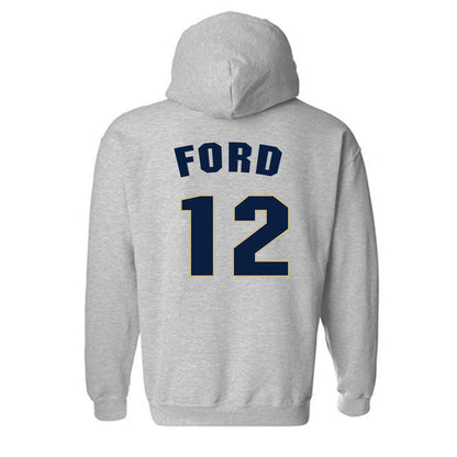 Oral Roberts - NCAA Men's Soccer : Zak Ford - Classic Shersey Hooded Sweatshirt-1