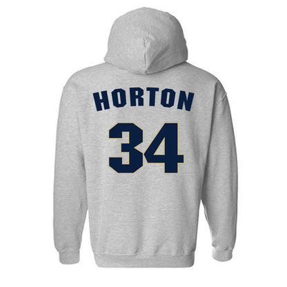 Oral Roberts - NCAA Baseball : Ethan Horton - Classic Shersey Hooded Sweatshirt-1