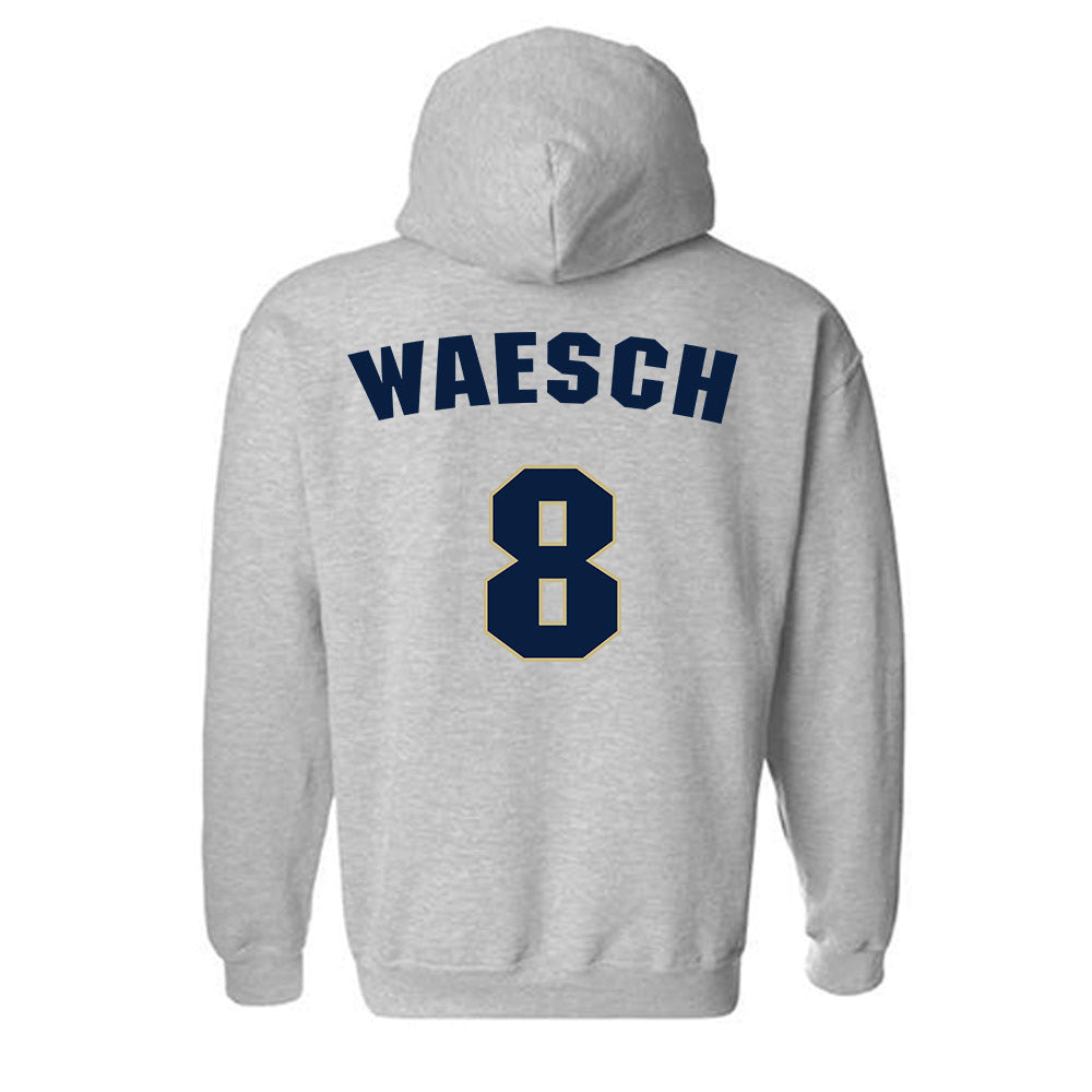 Oral Roberts - NCAA Men's Soccer : Hagen Waesch - Classic Shersey Hooded Sweatshirt-1