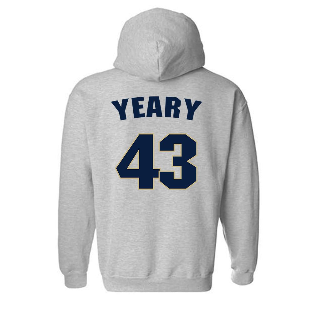 Oral Roberts - NCAA Baseball : Will Yeary - Classic Shersey Hooded Sweatshirt-1