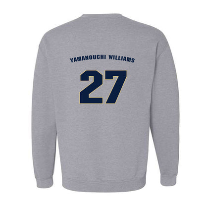 Oral Roberts - NCAA Men's Basketball : Yuto Yamanouchi williams - Classic Shersey Crewneck Sweatshirt-1