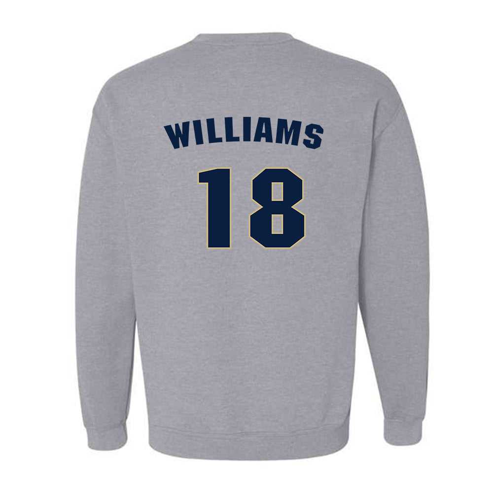 Oral Roberts - NCAA Baseball : Luke Williams - Classic Shersey Crewneck Sweatshirt-1