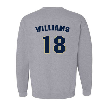 Oral Roberts - NCAA Baseball : Luke Williams - Classic Shersey Crewneck Sweatshirt-1