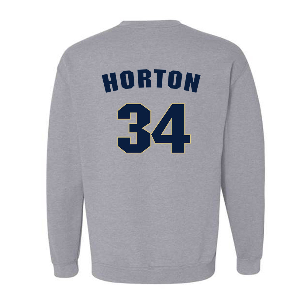 Oral Roberts - NCAA Baseball : Ethan Horton - Classic Shersey Crewneck Sweatshirt-1