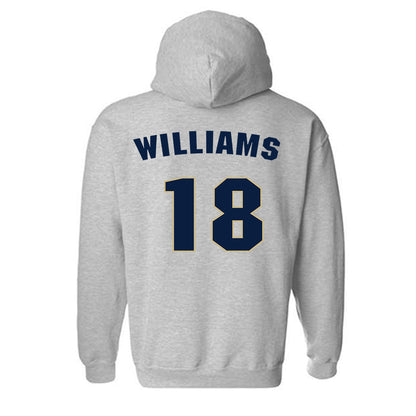 Oral Roberts - NCAA Baseball : Luke Williams - Classic Shersey Hooded Sweatshirt-1