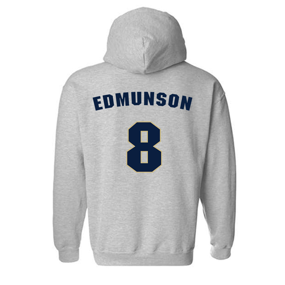 Oral Roberts - NCAA Baseball : Will Edmunson - Classic Shersey Hooded Sweatshirt-1