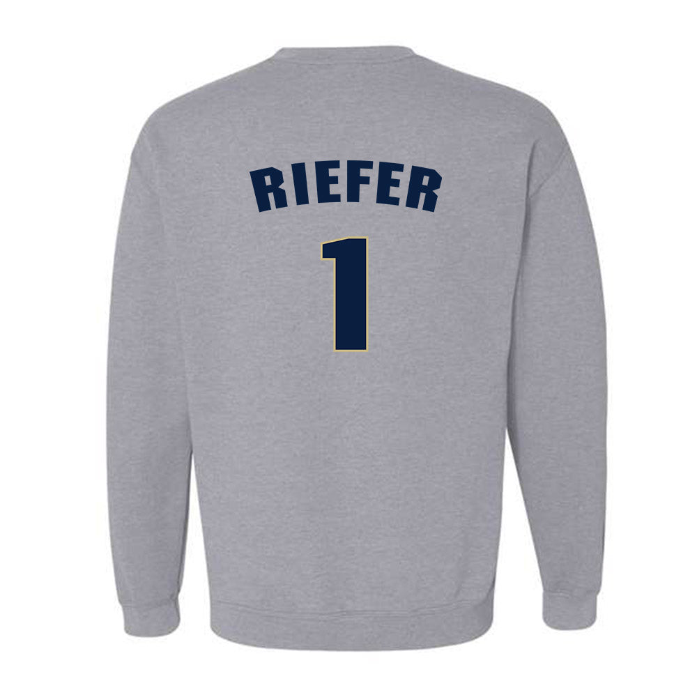 Oral Roberts - NCAA Women's Soccer : Alexa Riefer - Classic Shersey Crewneck Sweatshirt-1