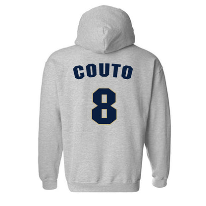 Oral Roberts - NCAA Men's Basketball : Alex Couto - Classic Shersey Hooded Sweatshirt-1