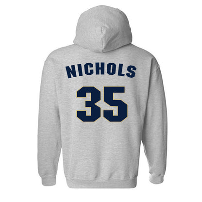 Oral Roberts - NCAA Baseball : Nate Nichols - Classic Shersey Hooded Sweatshirt-1