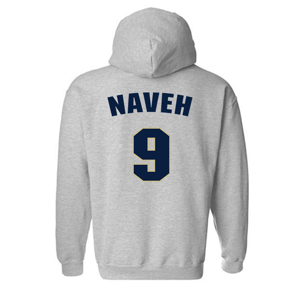 Oral Roberts - NCAA Men's Basketball : Ofri Naveh - Classic Shersey Hooded Sweatshirt-1