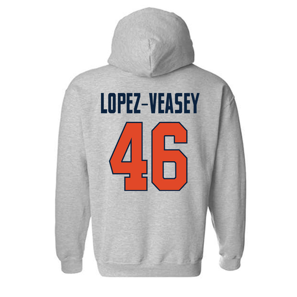 UTSA - NCAA Football : Jacob Lopez-Veasey - Classic Shersey Hooded Sweatshirt-1