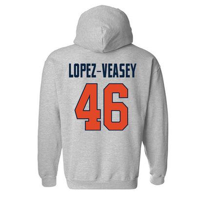 UTSA - NCAA Football : Jacob Lopez-Veasey - Classic Shersey Hooded Sweatshirt-1