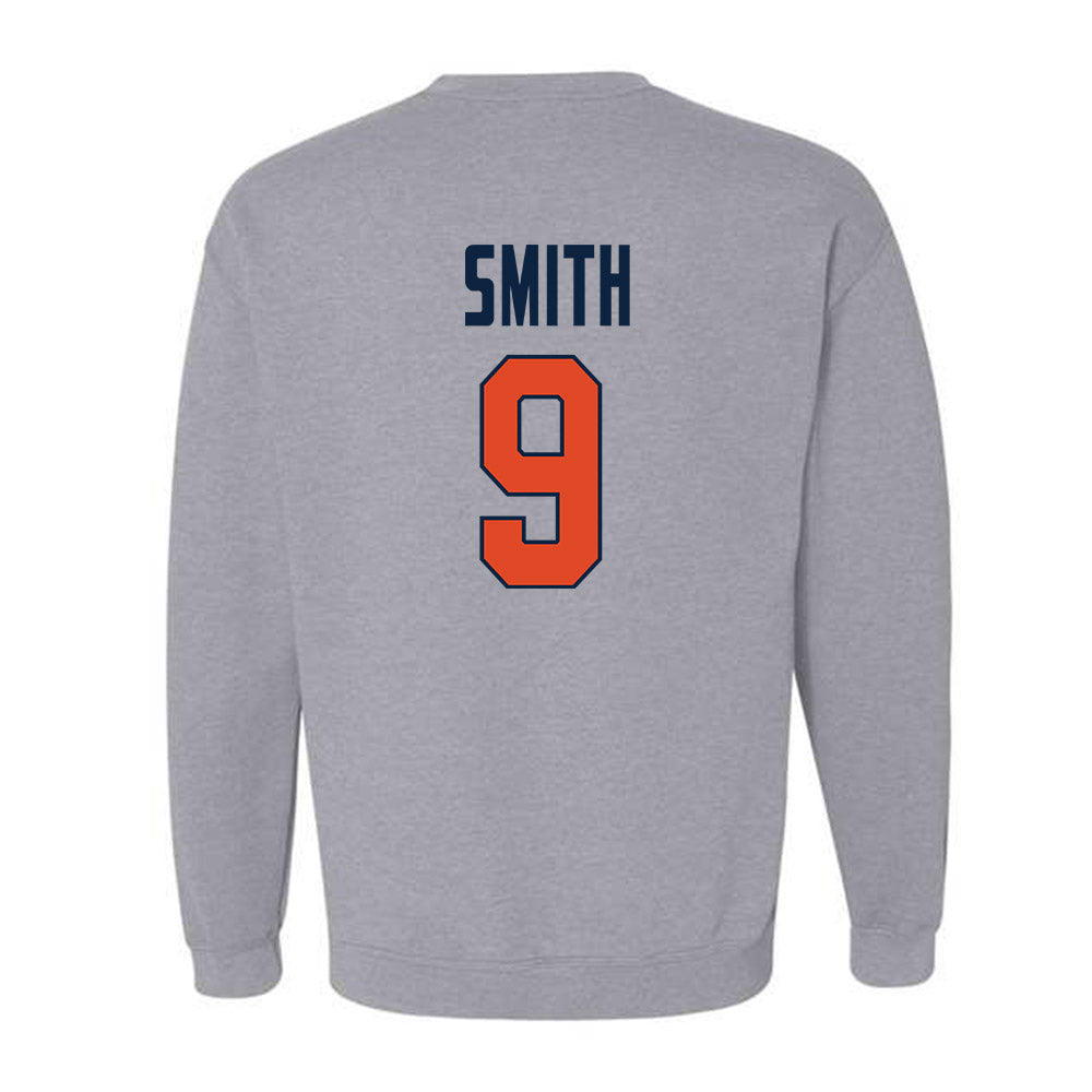 UTSA - NCAA Football : Eddy Smith - Classic Shersey Crewneck Sweatshirt-1