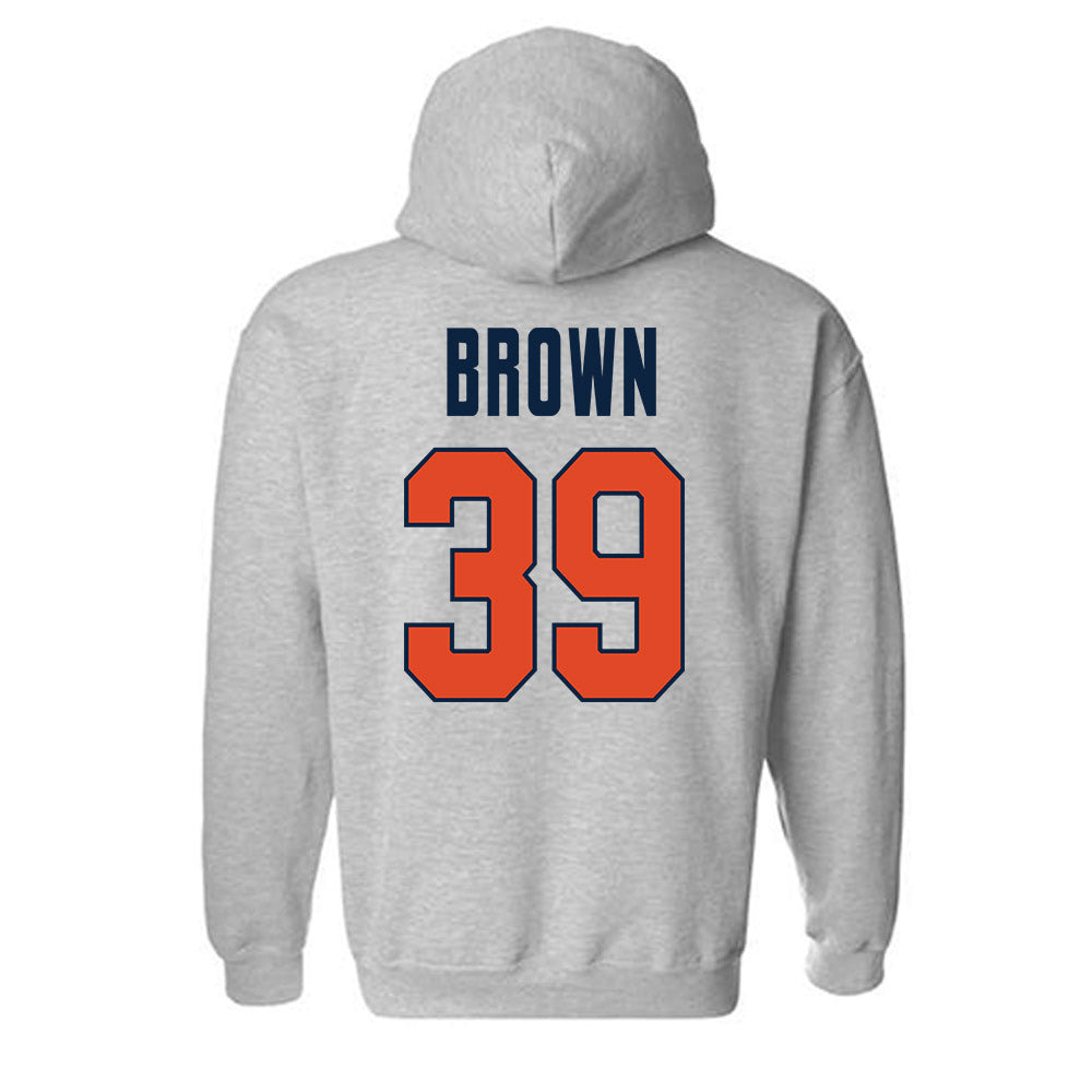 UTSA - NCAA Football : Lawrence Brown - Classic Shersey Hooded Sweatshirt-1