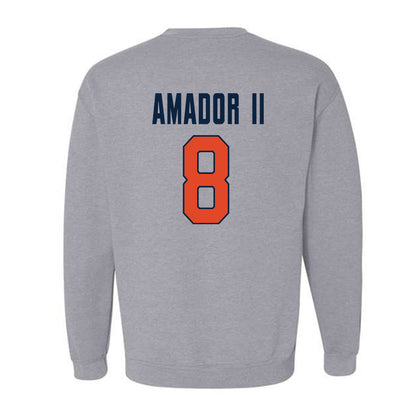 UTSA - NCAA Football : David Amador II - Classic Shersey Crewneck Sweatshirt-1