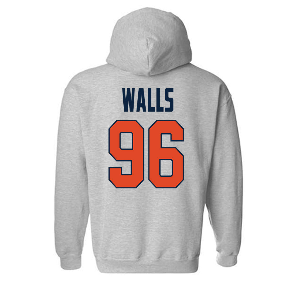 UTSA - NCAA Football : Corey Walls - Classic Shersey Hooded Sweatshirt-1