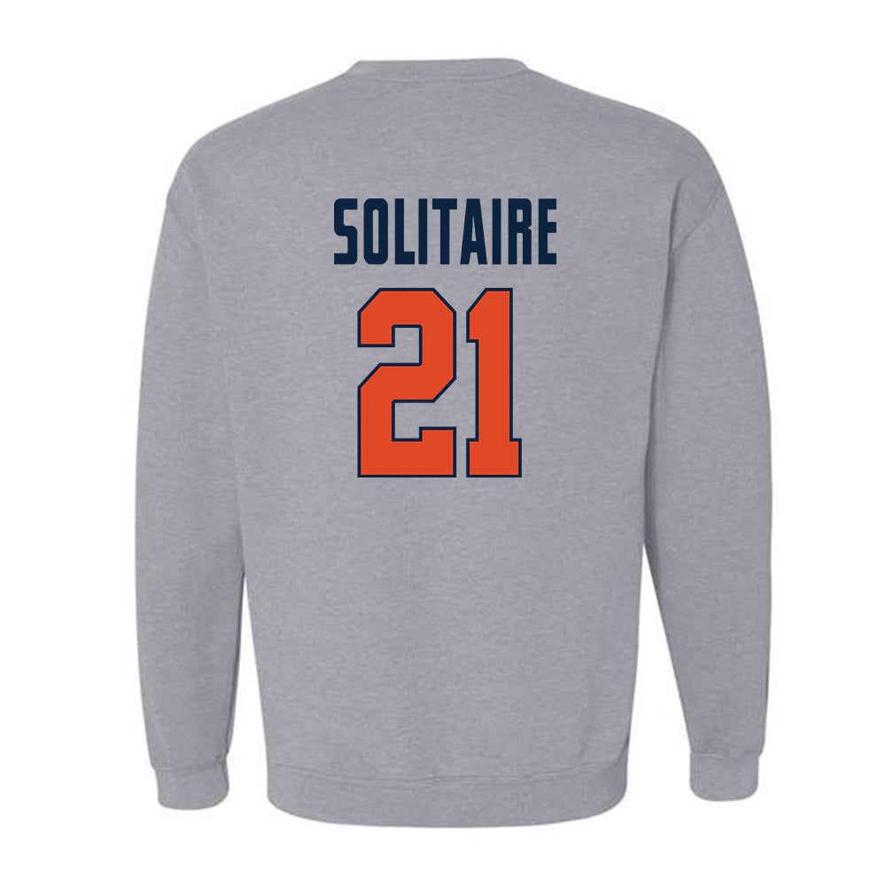 UTSA - NCAA Football : J.C. Solitaire - Classic Shersey Crewneck Sweatshirt-1