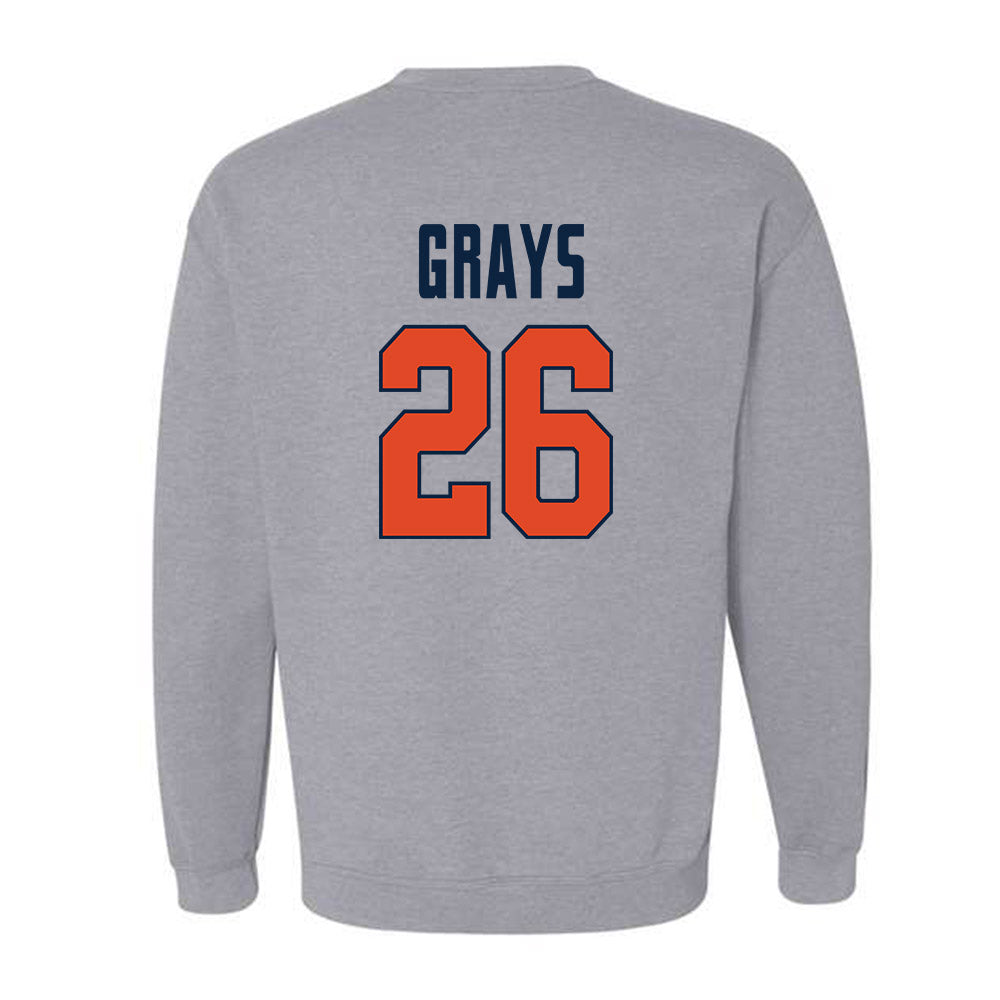 UTSA - NCAA Football : Bryce Grays - Classic Shersey Crewneck Sweatshirt-1