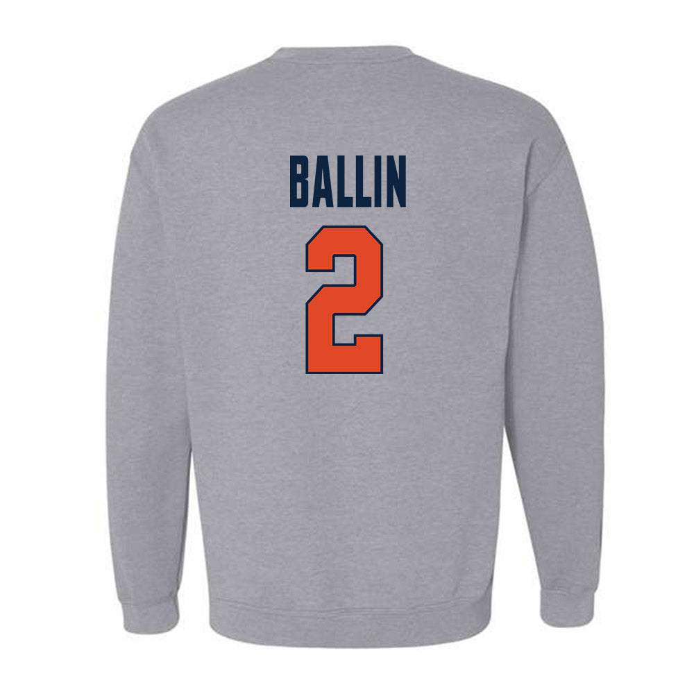 UTSA - NCAA Baseball : Jordan Ballin - Classic Shersey Crewneck Sweatshirt-1
