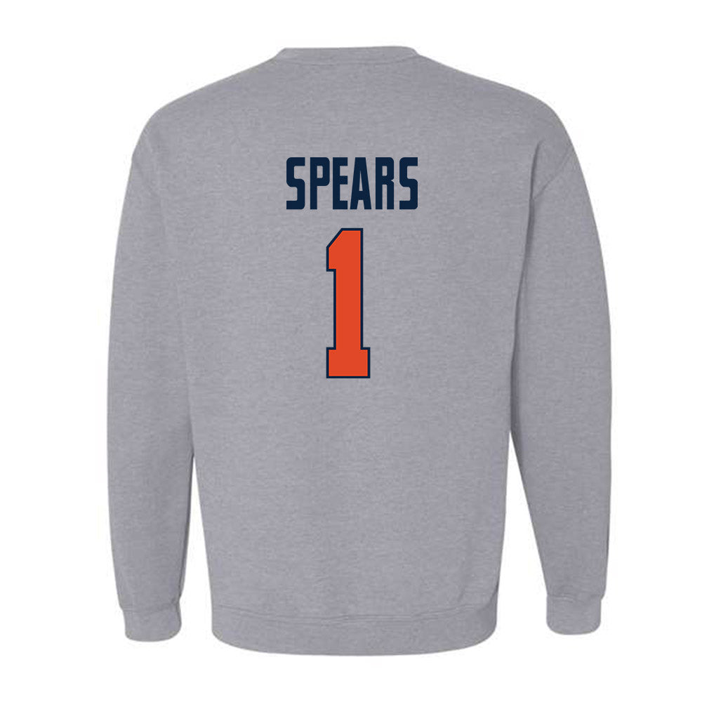 UTSA - NCAA Men's Basketball : Amir Spears - Classic Shersey Crewneck Sweatshirt-1