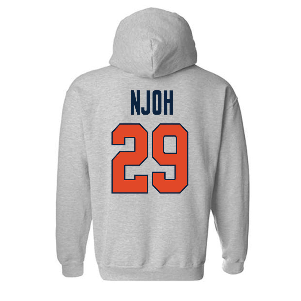 UTSA - NCAA Football : Tangoh Njoh - Classic Shersey Hooded Sweatshirt-1