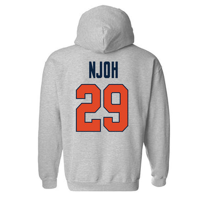 UTSA - NCAA Football : Tangoh Njoh - Classic Shersey Hooded Sweatshirt-1