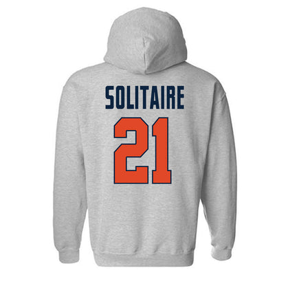 UTSA - NCAA Football : J.C. Solitaire - Classic Shersey Hooded Sweatshirt-1