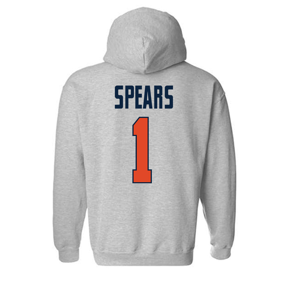 UTSA - NCAA Men's Basketball : Amir Spears - Classic Shersey Hooded Sweatshirt-1