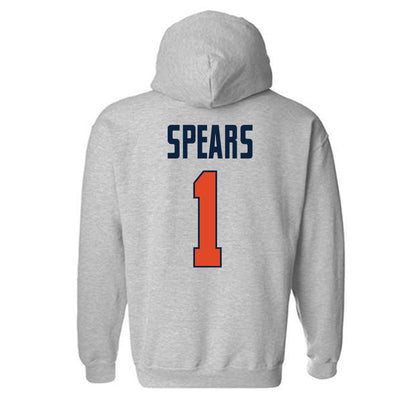 UTSA - NCAA Men's Basketball : Amir Spears - Classic Shersey Hooded Sweatshirt-1