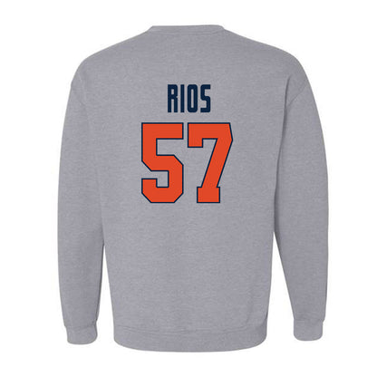 UTSA - NCAA Football : Ben Rios - Classic Shersey Crewneck Sweatshirt-1