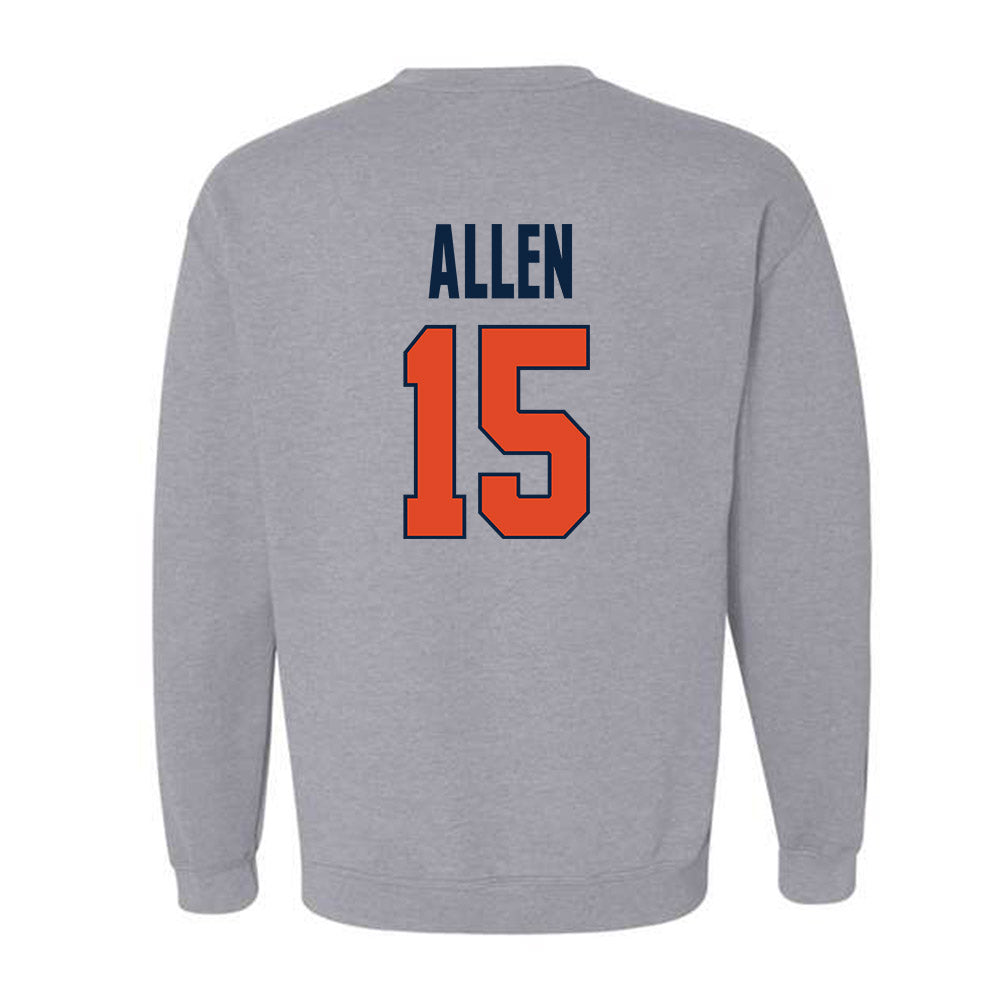 UTSA - NCAA Football : DJ Allen - Classic Shersey Crewneck Sweatshirt-1