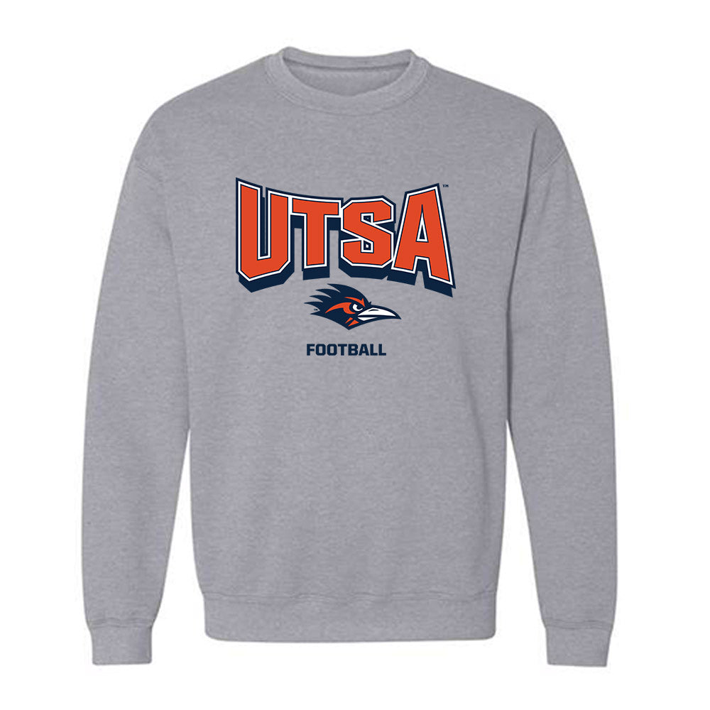UTSA - NCAA Football : Trysten Laughlin - Classic Shersey Crewneck Sweatshirt-0