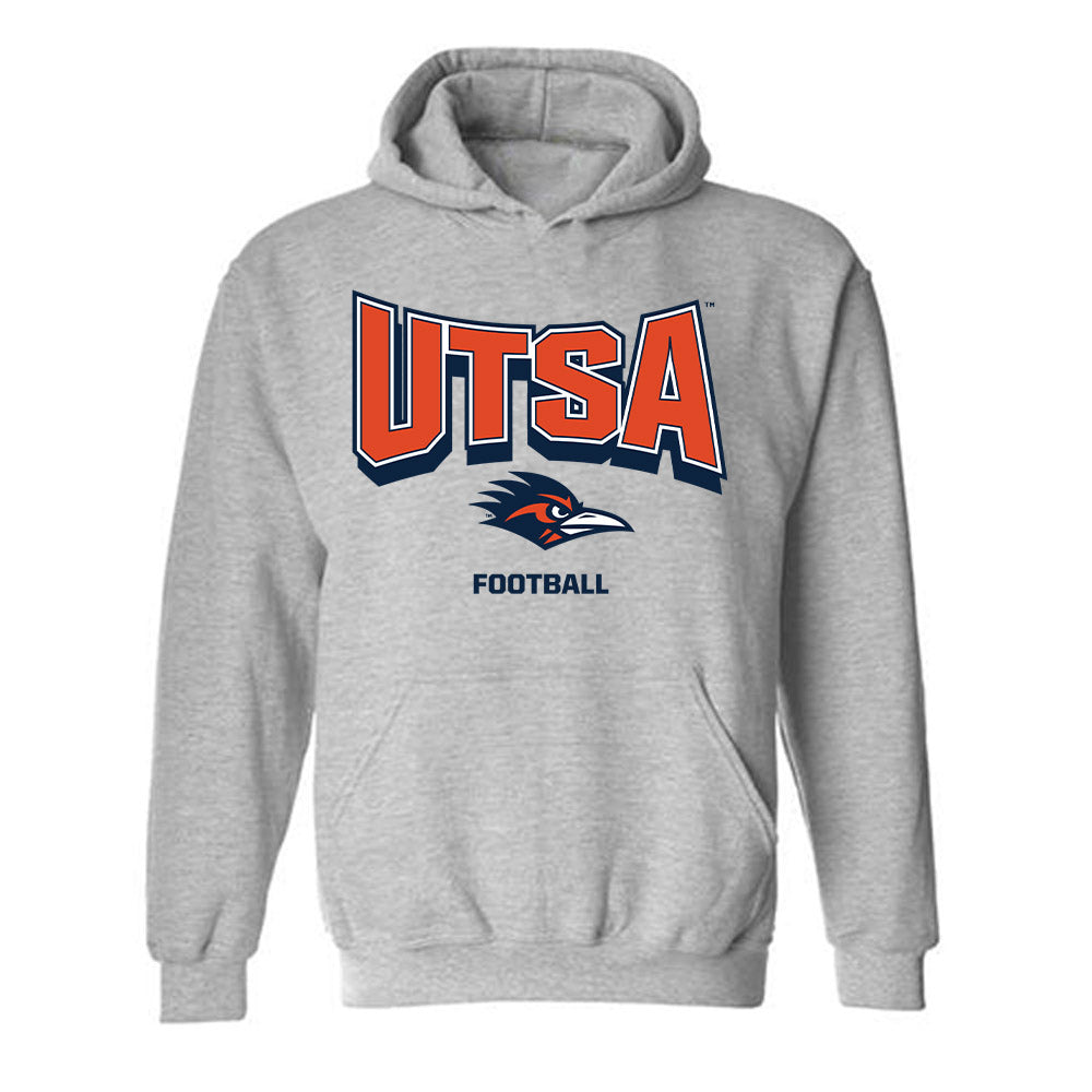 UTSA - NCAA Football : Trysten Laughlin - Classic Shersey Hooded Sweatshirt-0