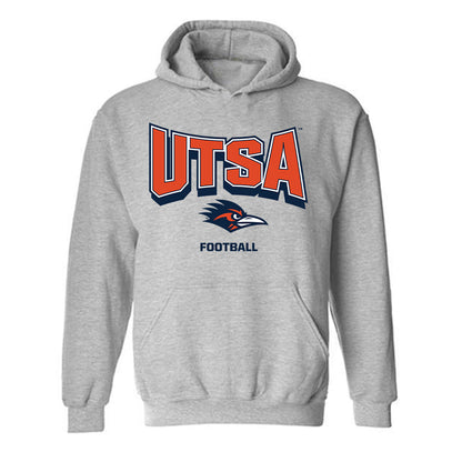UTSA - NCAA Football : Trysten Laughlin - Classic Shersey Hooded Sweatshirt-0