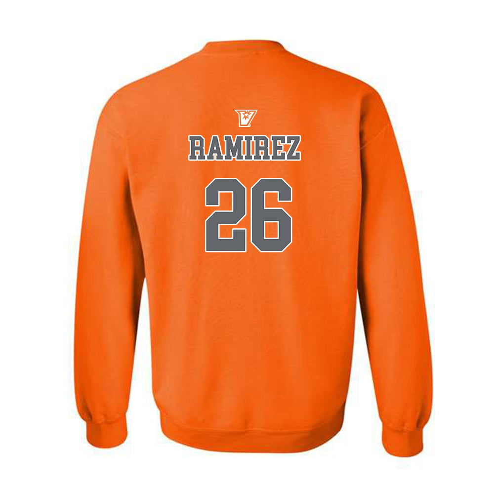 UTRGV - NCAA Baseball : Julius Ramirez - Classic Shersey Crewneck Sweatshirt-1
