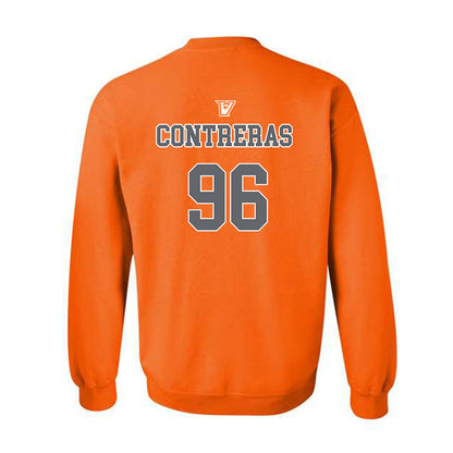 UTRGV - NCAA Football : JJ Contreras - Classic Shersey Crewneck Sweatshirt-1